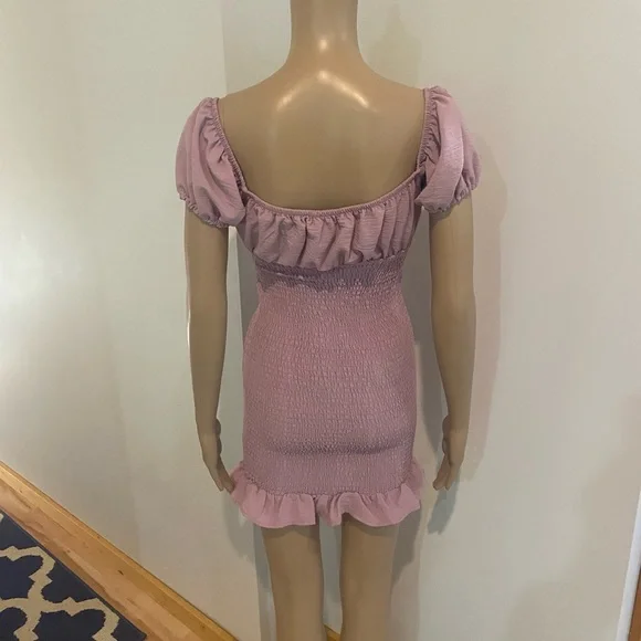 Womens Light Purple Dress - Picture 2 of 2